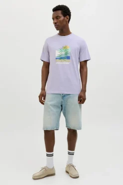 Jack & Jones Camiseta regular fit estampada