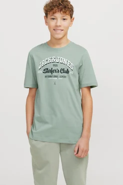 Crianças Jack & Jones Junior Camiseta regular fit estampada