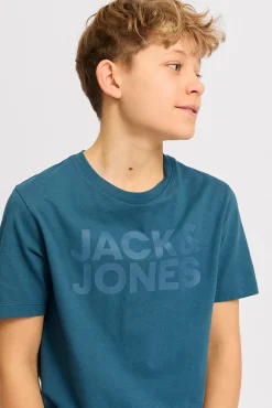 Crianças Jack & Jones Junior Camiseta regular fit estampada