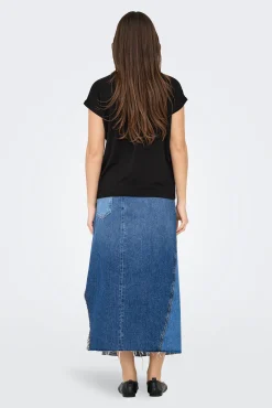 Only Camiseta regular fit glitter