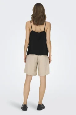 Only Camiseta regular fit tirantes