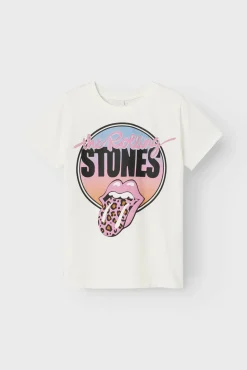 Crianças Name it Camiseta Rolling Stones niña