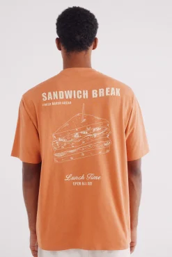 Springfield Camiseta sandwich break