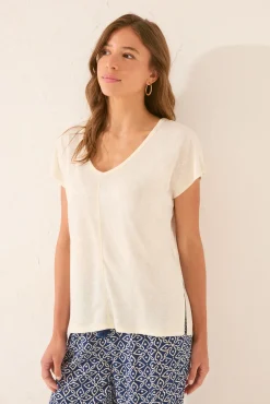 Women'secret Camiseta sin mangas 100% algodón