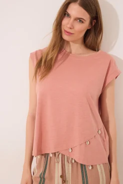 Women'secret Camiseta sin mangas 100% algodón