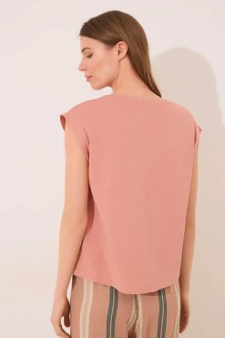 Women'secret Camiseta sin mangas 100% algodón