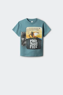 Crianças Springfield Kids Camiseta Skate niño