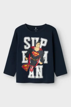 Crianças Name it Camiseta Superman de niño