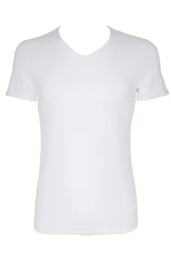 Cotonella Camiseta termal de hombre cuello pico manga corta