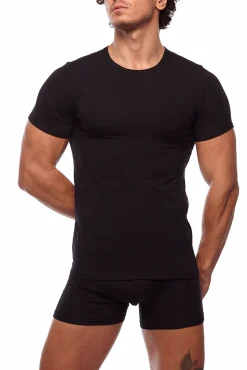 Cotonella Camiseta termal de hombre cuello redondo manga corta