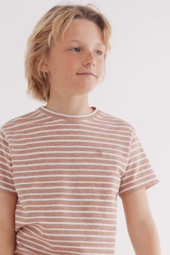 Crianças Springfield Kids Camiseta textura rayas niño