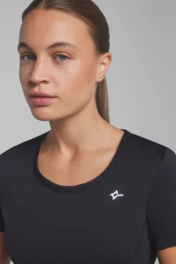 Dash and Stars Camiseta transpirable negra