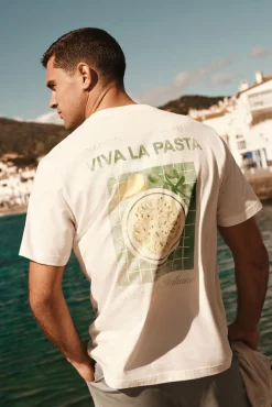 Springfield Camiseta viva la pasta