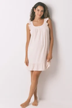 Women'secret Camisón corto canalé