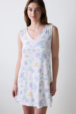 Penti Camisón corto flores