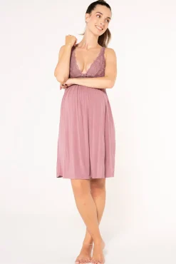 Ohma! Camisón lencero con encajepremamá