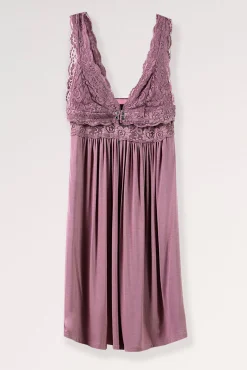 Ohma! Camisón lencero con encajepremamá