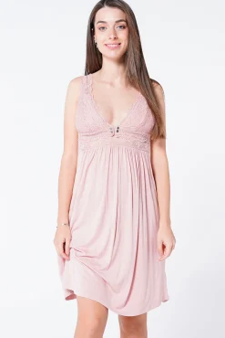 Ohma! Camisón lencero de lactancia con encaje