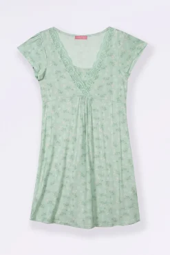 Ohma! Camisón manga corta estampado 