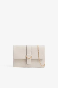 Vilanova Cartera de mano efecto piel con relieve