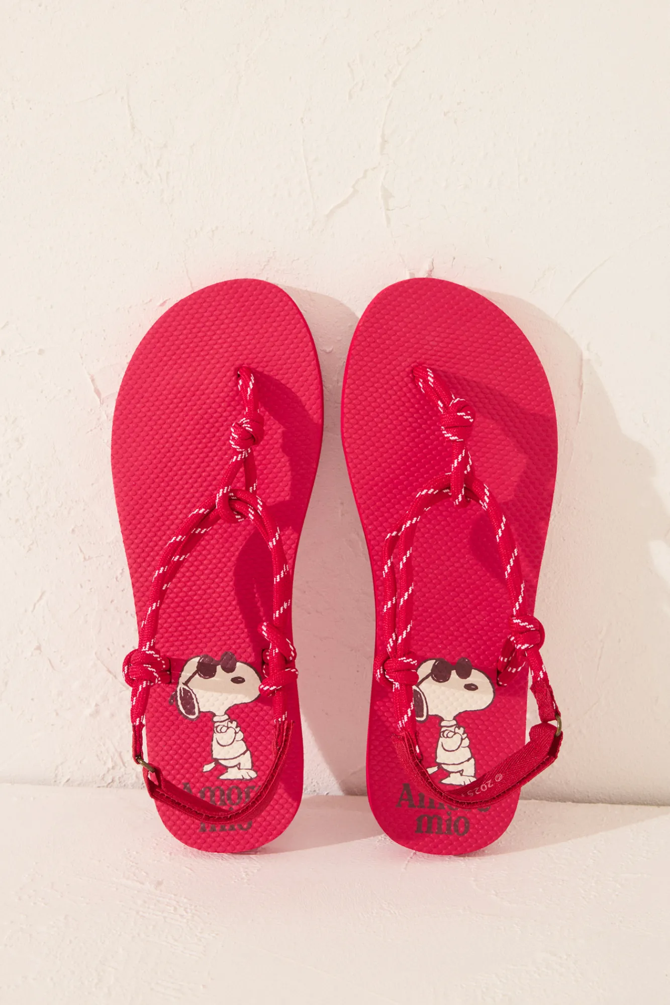 Women'secret Chanclas cuerda Snoopy