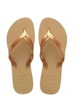 Havaianas Chanclas Hav. Elegance Dorado/Mostaza