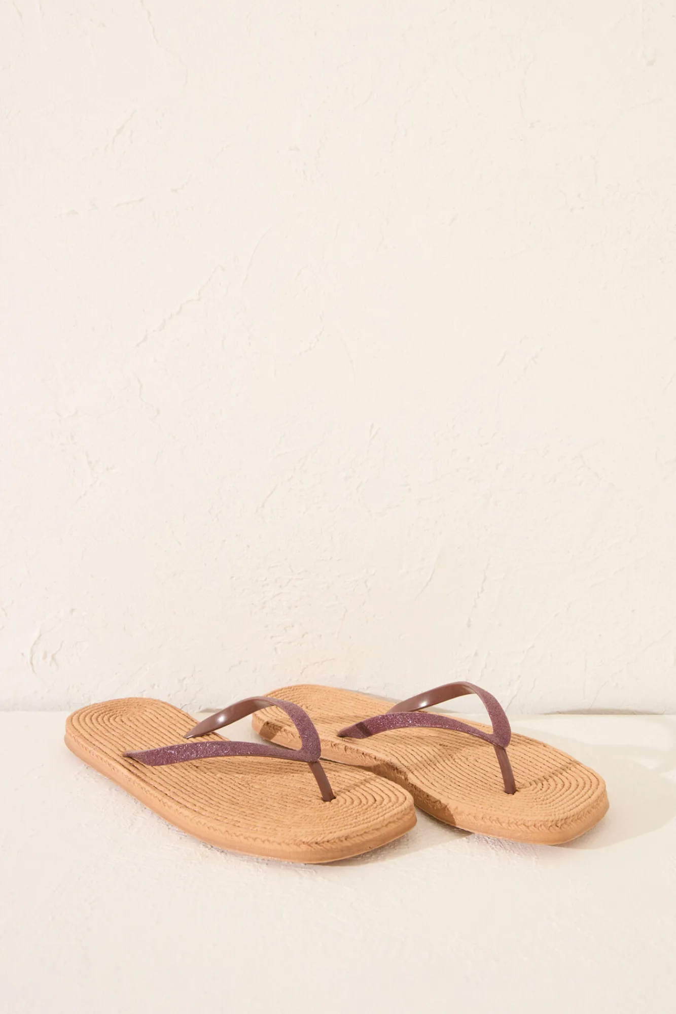 Women'secret Chanclas suela efecto cuerda