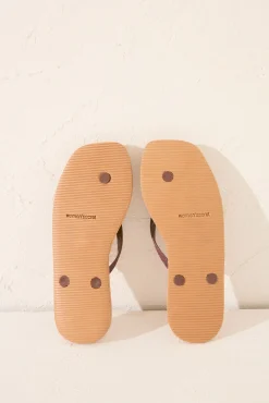 Women'secret Chanclas suela efecto cuerda