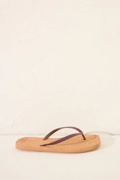 Women'secret Chanclas suela efecto cuerda