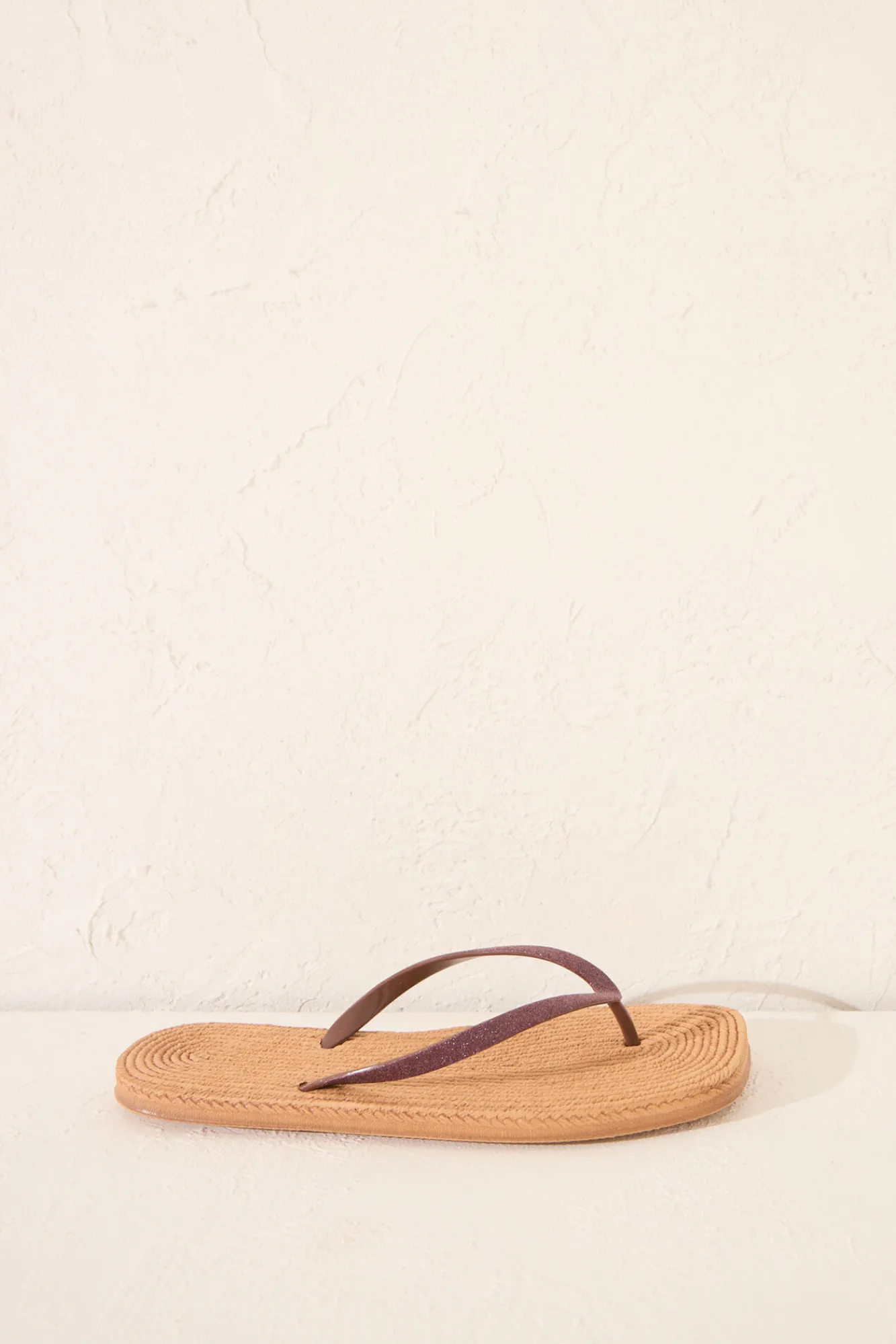 Women'secret Chanclas suela efecto cuerda