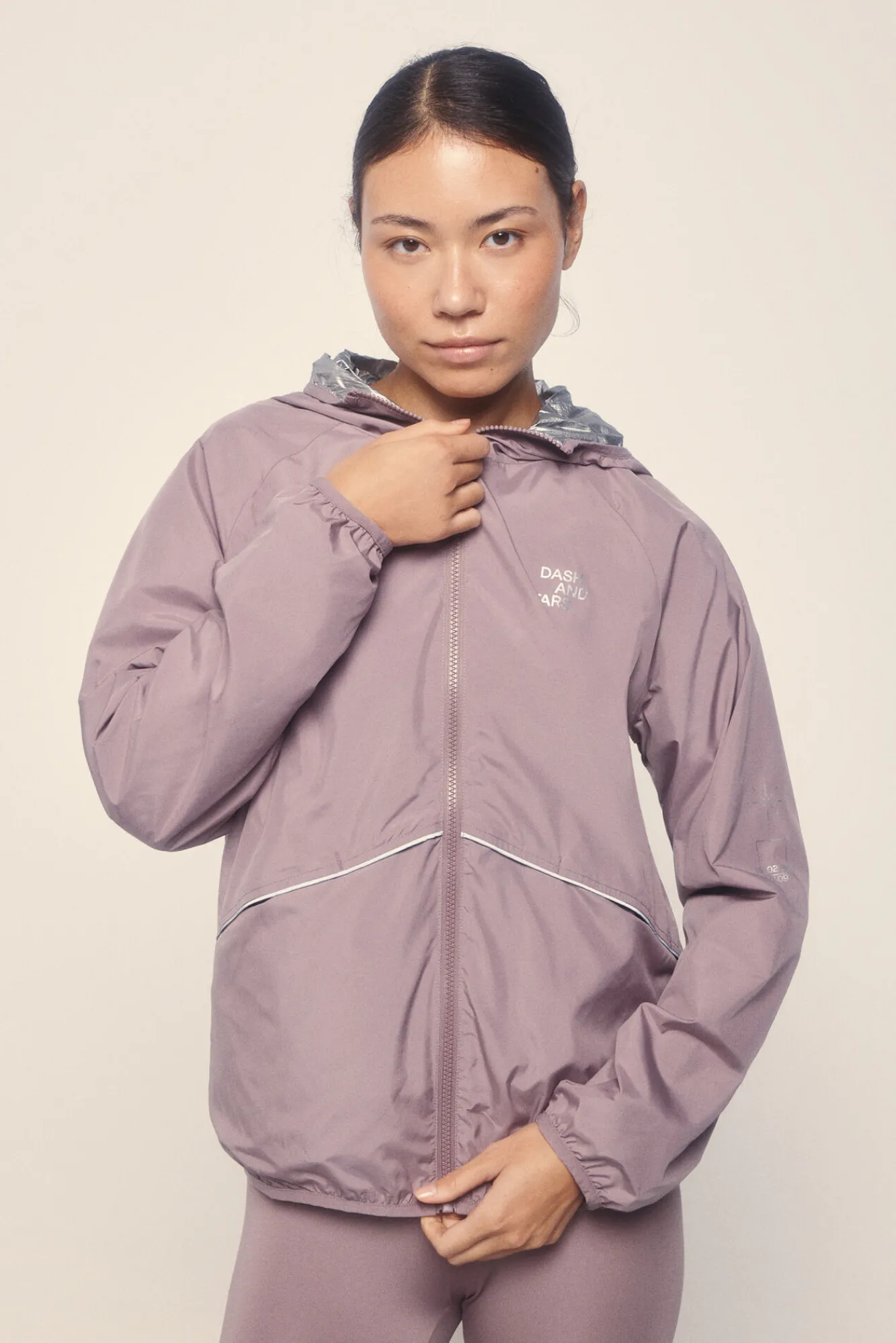 Dash and Stars Chaqueta reversible tejido técnico ligero