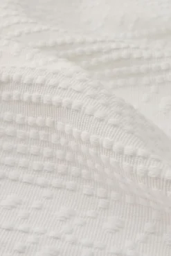 Textura Colcha algodón jacquard
