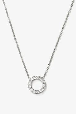 Vilanova Collar de acero inoxidable con aro