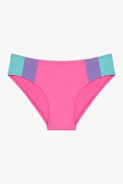 Crianças Penti Conjunto de bikini rosa palmeras