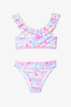 Crianças Penti Conjunto de bikini volantes