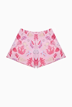 Crianças Penti Conjunto de pijama corto print marino