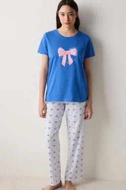 Penti Conjunto de pijama largo estampado