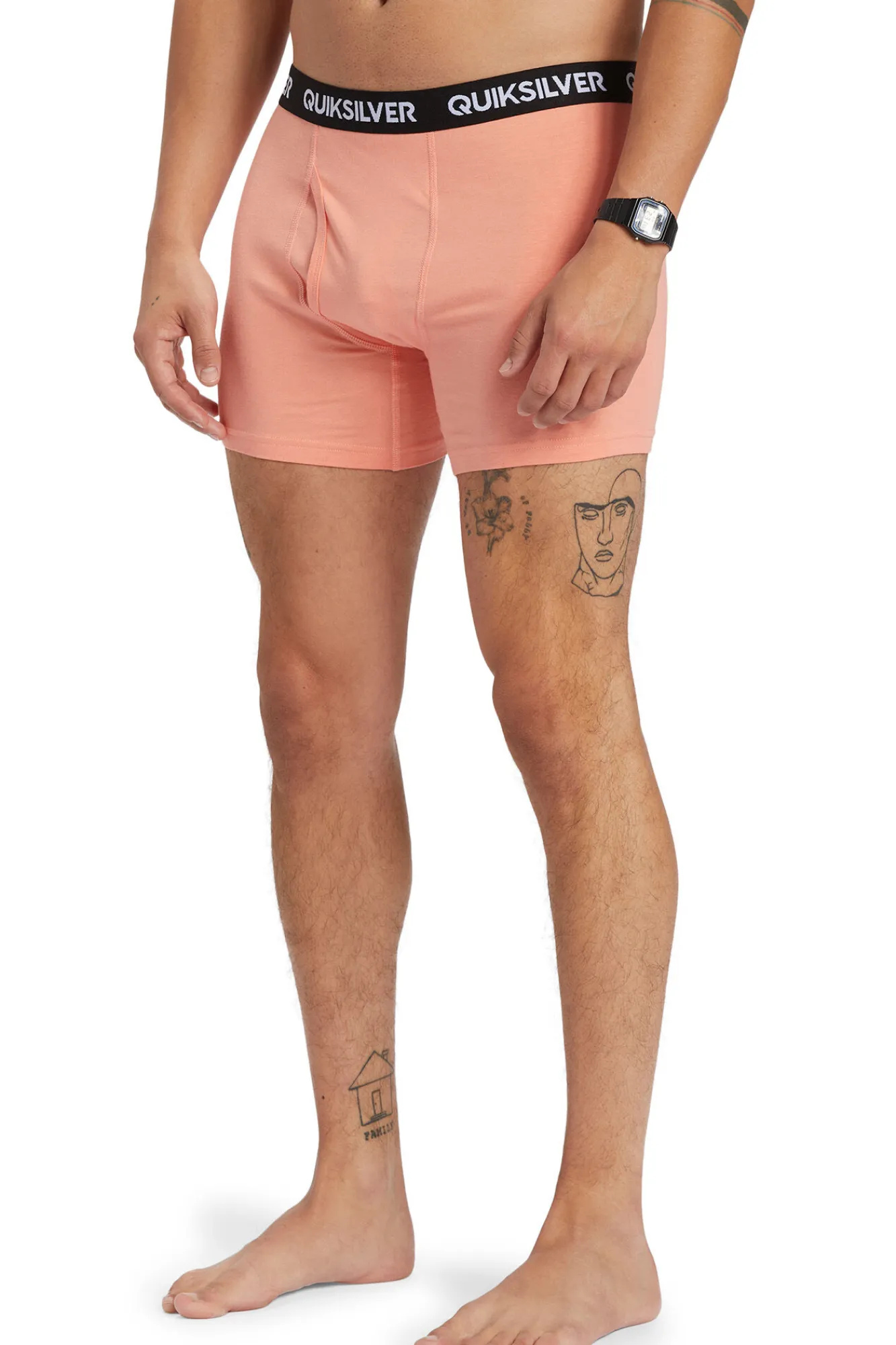 Quiksilver Core Super Soft - Pack de dos calzoncillos bóxer para Hombre