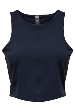 Only Play Crop top técnico sin mangas