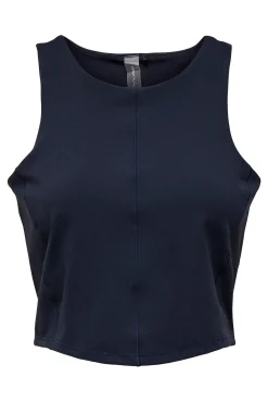 Only Play Crop top técnico sin mangas