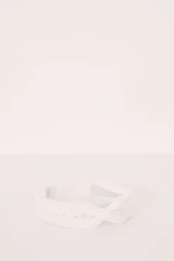 Women'secret Diadema pelo bordado suizo