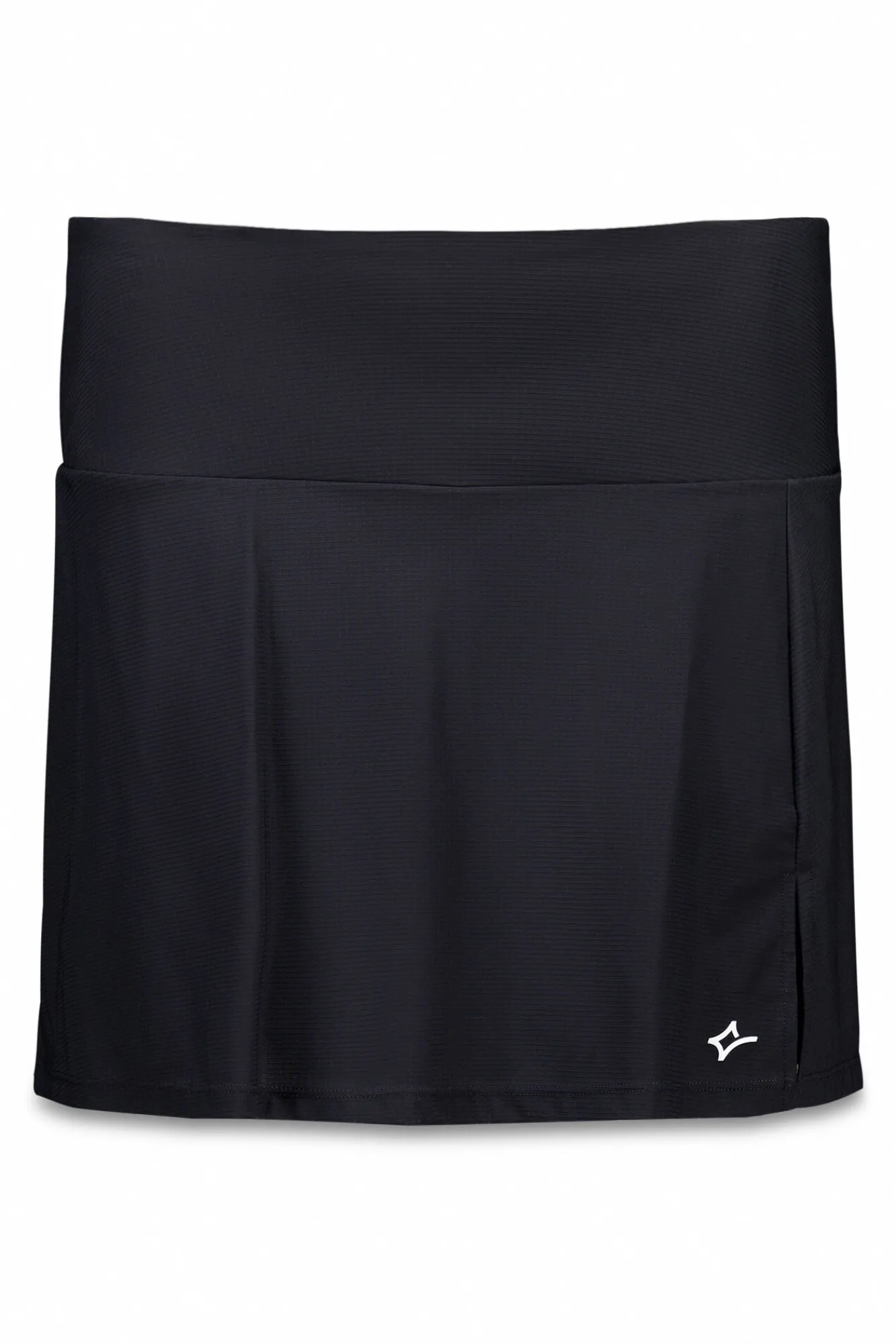 Dash and Stars Falda microfibra negra malla interior
