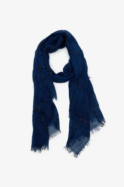 Cortefiel Fular cuadros lurex