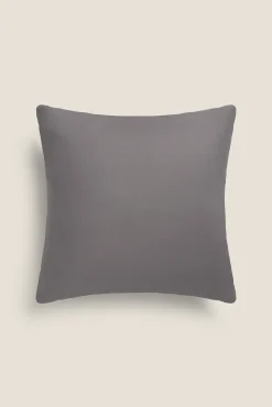 Textura Funda cojín algodón orgánico 55x55cm.