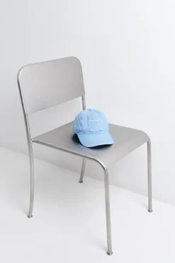 HI&BYE Gorra algodón logo bordado claro