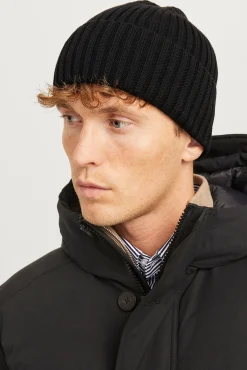 Jack & Jones Gorro punto de algodón