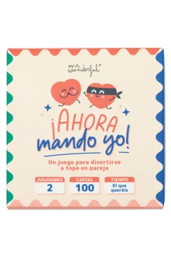 Mr. Wonderful Juego de cartas para parejas - ¡Ahora mando yo!