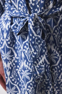 Penti Kimono de playa print tropical