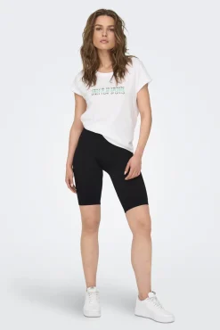 Only Play Legging ciclista seamless canalé