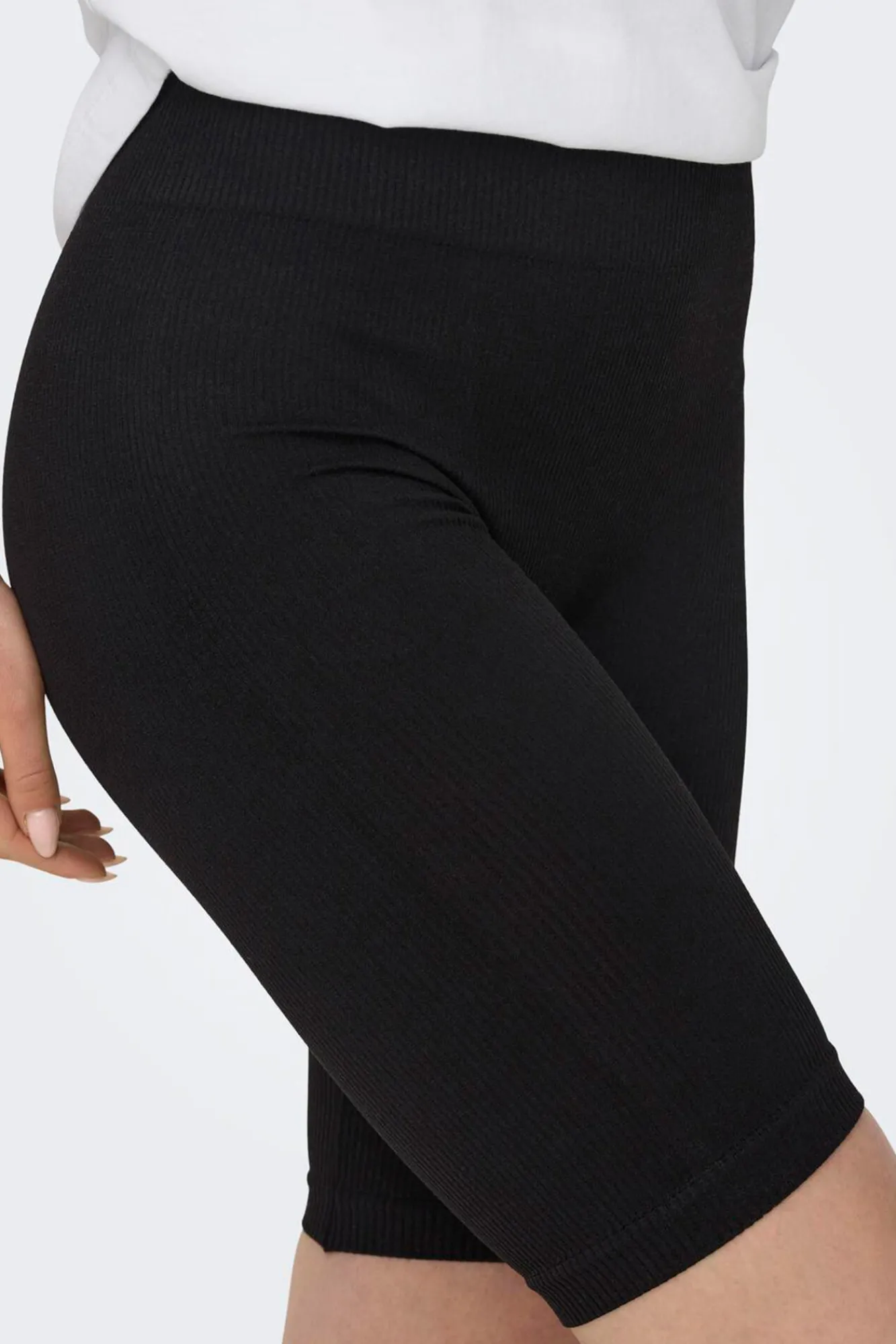 Only Play Legging ciclista seamless canalé